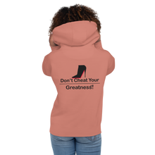 Load image into Gallery viewer, DCYG Black Red Bottoms Unisex Hoodie
