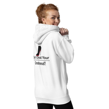 Load image into Gallery viewer, DCYG Black Red Bottoms Unisex Hoodie
