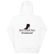 Load image into Gallery viewer, DCYG Black Red Bottoms Unisex Hoodie
