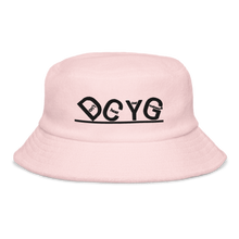Load image into Gallery viewer, DCYG Xclusive Unstructured terry cloth bucket hat

