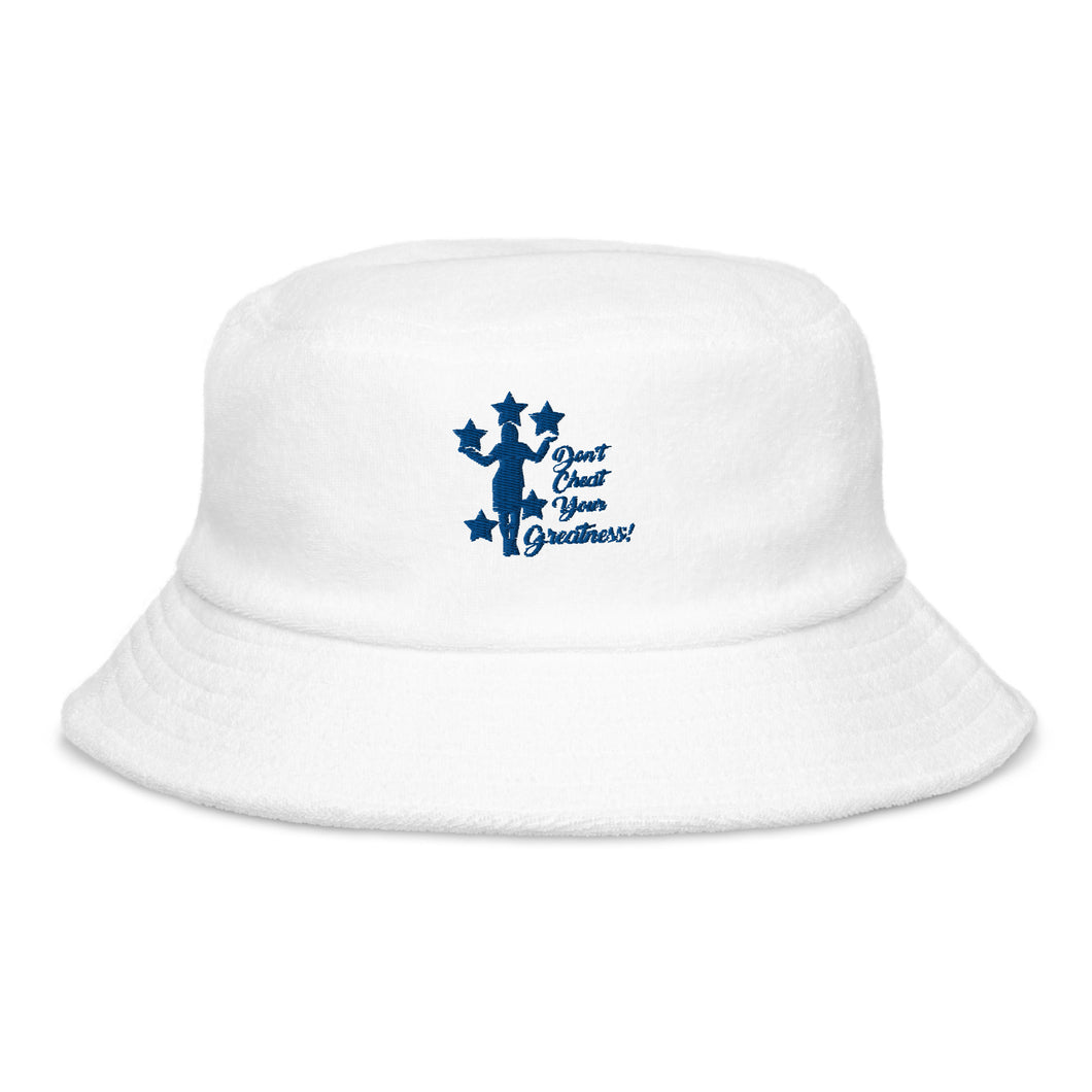 D9 Collection terry cloth bucket hat