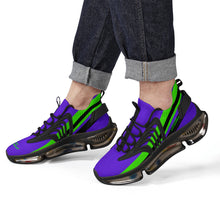 Load image into Gallery viewer, DCYG Purple &amp; Green Air Max React Sneakers - Black
