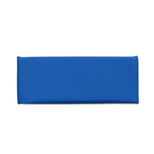 Load image into Gallery viewer, DRIP SF White Logo  &amp; Blue Multiple Sizes Upgraded Luxury Women PU Leather Handbag
