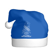 Load image into Gallery viewer, Phi Beta Sigma Inc Adult Plush Christmas Hat
