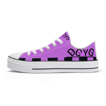 Load image into Gallery viewer, DCYG Xclusive Unisex Classic Low Top Canvas Shoes - White
