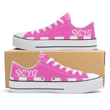 Load image into Gallery viewer, DCYG Xclusive Unisex Classic Low Top Canvas Shoes - White
