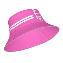 Load image into Gallery viewer, DCYG DEI 24 White &amp; Pink  Bucket Hat
