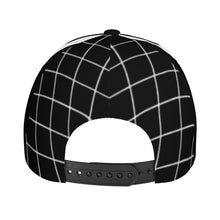 Load image into Gallery viewer, Ancestors Filipino White Logo, Netting &amp; Black  Curved Brim Baseball Cap (AOP)
