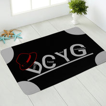 Load image into Gallery viewer, DCYG Black Fadora  &amp;. Grey Doormats
