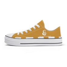 Load image into Gallery viewer, E9 Edition Unisex Classic Low Top Canvas Shoes - White
