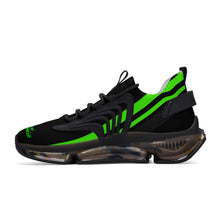 Load image into Gallery viewer, DCYG X2 Green &amp; Black Air Max React Sneakers - Black
