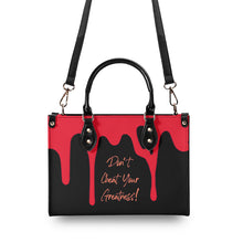 Load image into Gallery viewer, DRIP Orange CR Logo &amp; Black Multiple Sizes Upgraded Luxury Women PU Leather Handbag
