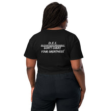 Load image into Gallery viewer, DCYG DEI Women’s crop top
