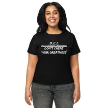 Load image into Gallery viewer, DCYG DEI Women’s high-waisted t-shirt
