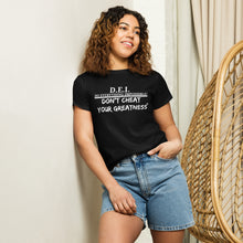 Load image into Gallery viewer, DCYG DEI Women’s high-waisted t-shirt

