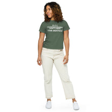 Load image into Gallery viewer, DCYG DEI Women’s high-waisted t-shirt
