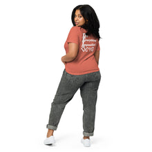 Load image into Gallery viewer, DCYG  DEI 24 White Logo Women’s high-waisted t-shirt
