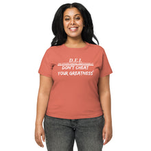 Load image into Gallery viewer, DCYG DEI Women’s high-waisted t-shirt

