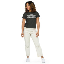 Load image into Gallery viewer, DCYG DEI Women’s high-waisted t-shirt
