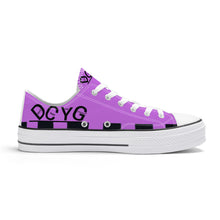 Load image into Gallery viewer, DCYG Xclusive Unisex Classic Low Top Canvas Shoes - White
