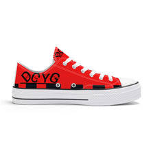 Load image into Gallery viewer, DCYG Xclusive Unisex Classic Low Top Canvas Shoes - White
