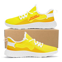 Load image into Gallery viewer, DCYG Red, Yellow &amp; White NP5  New Arrival Mesh Knit Shoes Mens up to size 11 only
