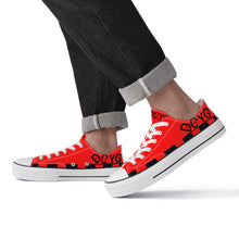 Load image into Gallery viewer, DCYG Xclusive Unisex Classic Low Top Canvas Shoes - White
