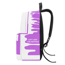Load image into Gallery viewer, DCYG DRIP White &amp; Pink  Cotton Backpack
