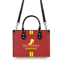 Load image into Gallery viewer, DCYG Yellow Red Bottoms &amp; Red Multiple Sizes Upgraded Luxury Women PU Leather Handbag

