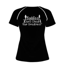 Load image into Gallery viewer, DCYG 24SX Baddies White &amp; Black Women's All-Over Print T shirt
