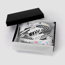 Load image into Gallery viewer, DON'T DX4 White Logo Black Stripes &amp; White Air Max React Sneakers - l
