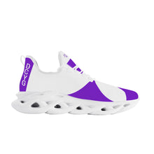 Load image into Gallery viewer, DCYG Purple &amp; White 2nd Edition B Flex Control Sneaker - White
