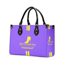 Load image into Gallery viewer, DCYG Yellow Red Bottoms &amp; Purple Multiple Sizes Upgraded Luxury Women PU Leather Handbag
