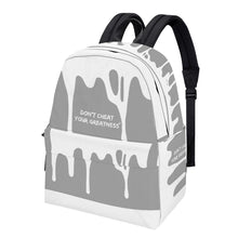 Load image into Gallery viewer, DCYG DRIP NX White &amp; Grey Cotton Backpack
