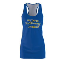 Load image into Gallery viewer, Faithful Women's Cut &amp; Sew Racerback Dress
