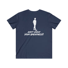Load image into Gallery viewer, Men's Fitted V-Neck Short Sleeve Tee
