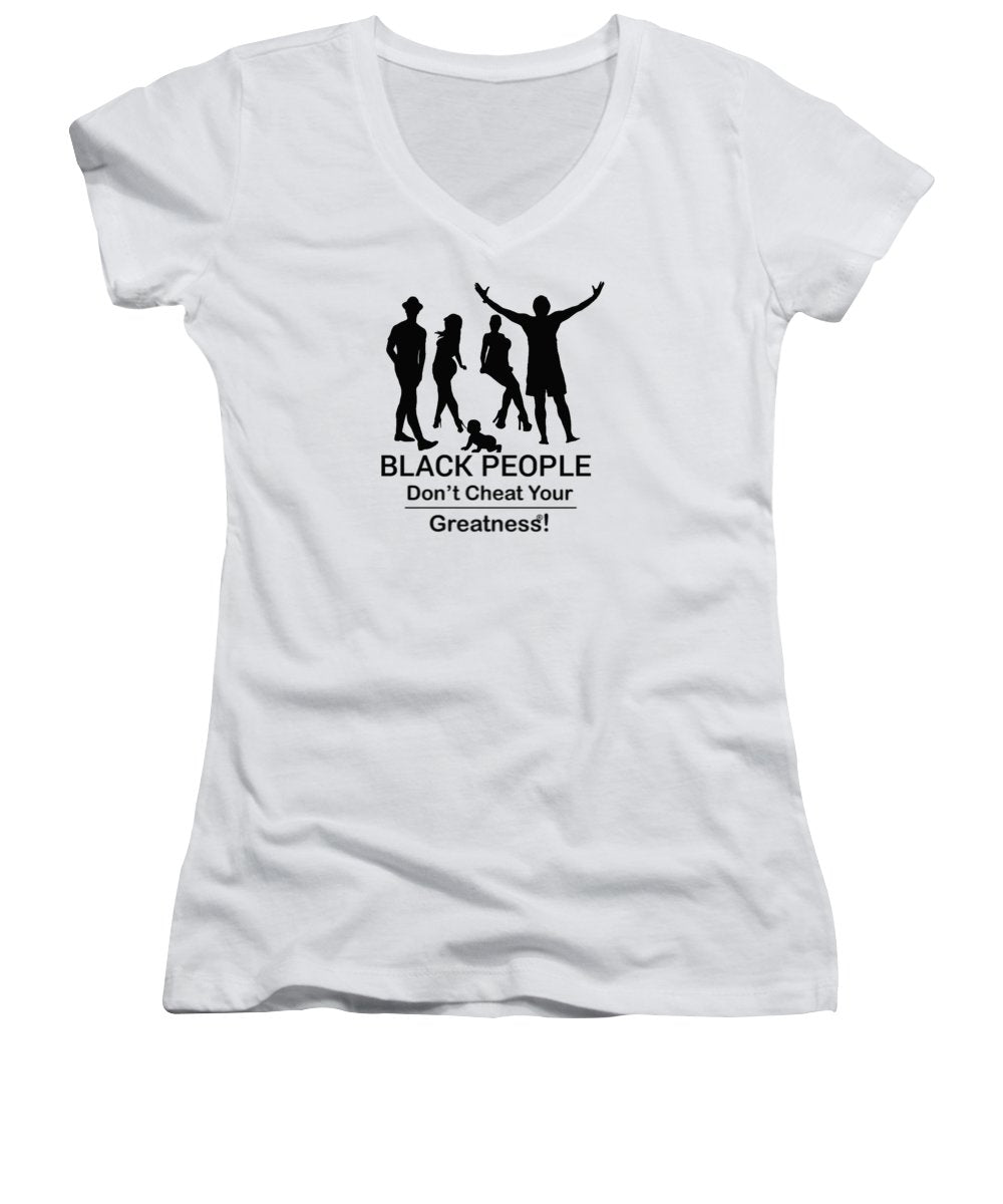 Black People - Women's V-Neck