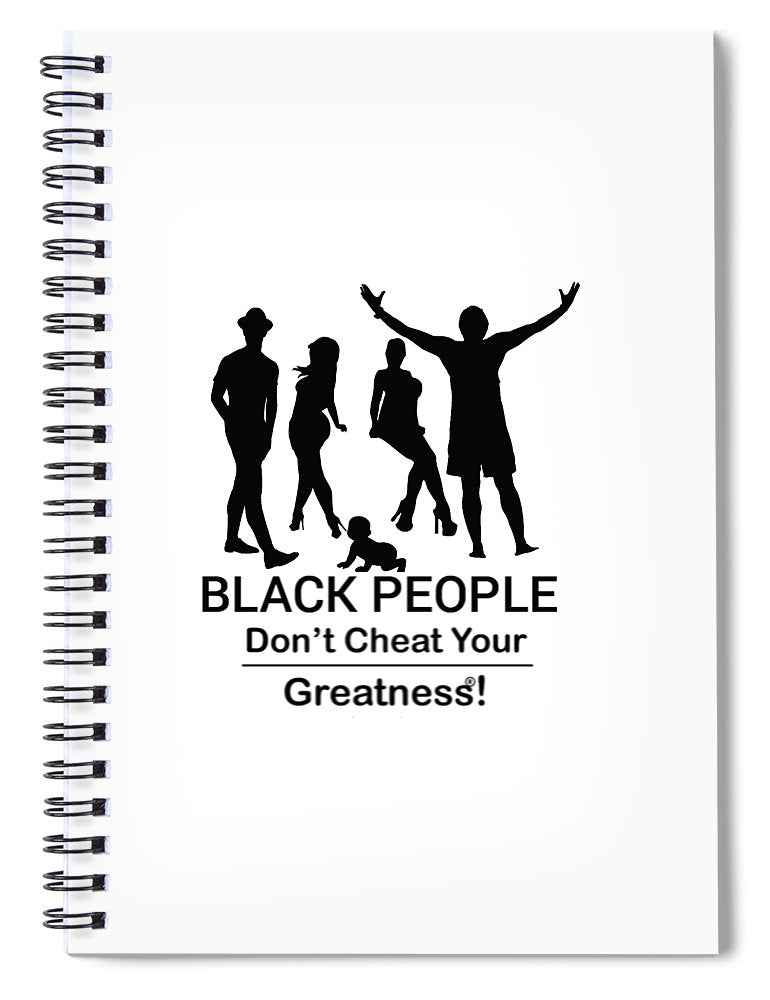 Black People - Spiral Notebook