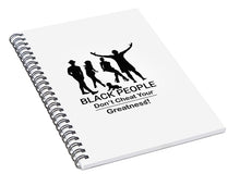 Load image into Gallery viewer, Black People - Spiral Notebook
