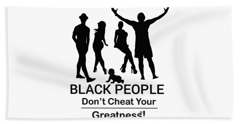 Black People - Bath Towel