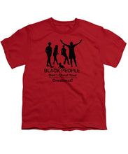 Load image into Gallery viewer, Black People - Youth T-Shirt

