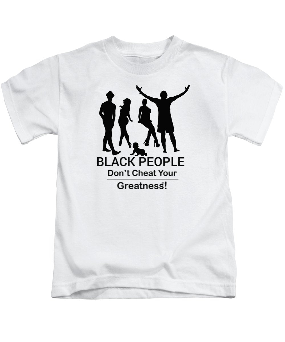 Black People - Kids T-Shirt