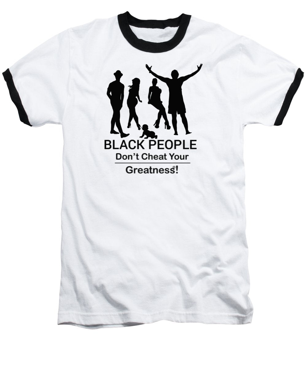 Black People - Baseball T-Shirt