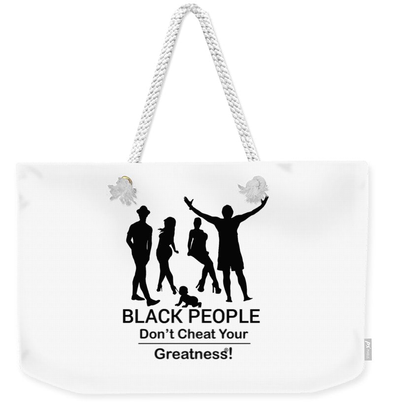 Black People - Weekender Tote Bag