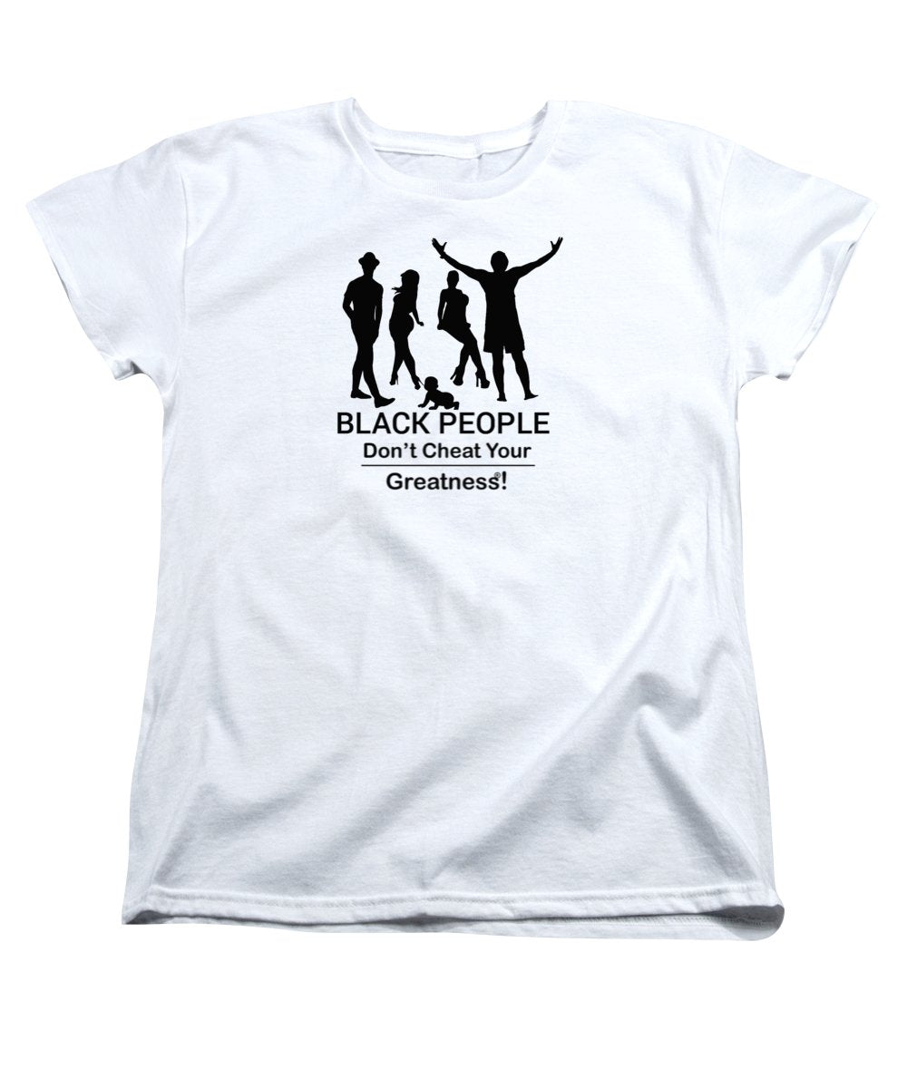 Black People - Women's T-Shirt (Standard Fit)