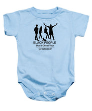 Load image into Gallery viewer, Black People - Baby Onesie
