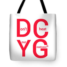 Load image into Gallery viewer, DCYG Xclusive   - Tote Bag
