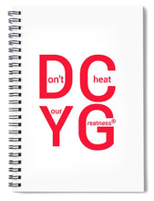 Load image into Gallery viewer, DCYG Xclusive   - Spiral Notebook
