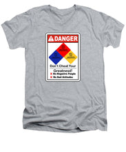 Load image into Gallery viewer, Don't Cheat Your Greatness  - Men's V-Neck T-Shirt
