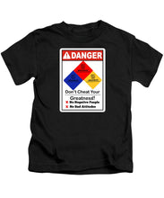Load image into Gallery viewer, Don't Cheat Your Greatness  - Kids T-Shirt
